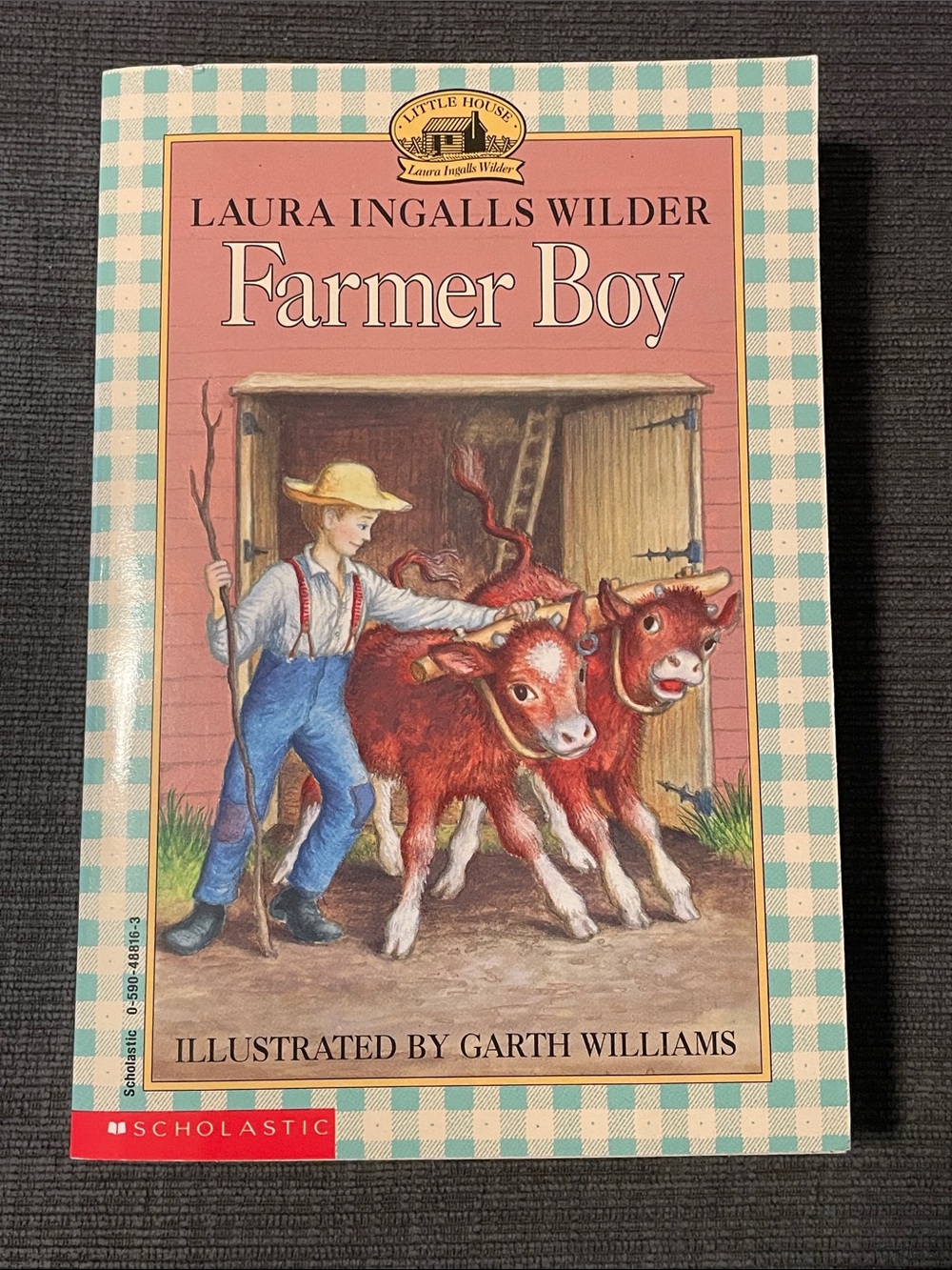 Farmer Boy by Laura Ingalls Wilder Kids Paperback Book GUC Children